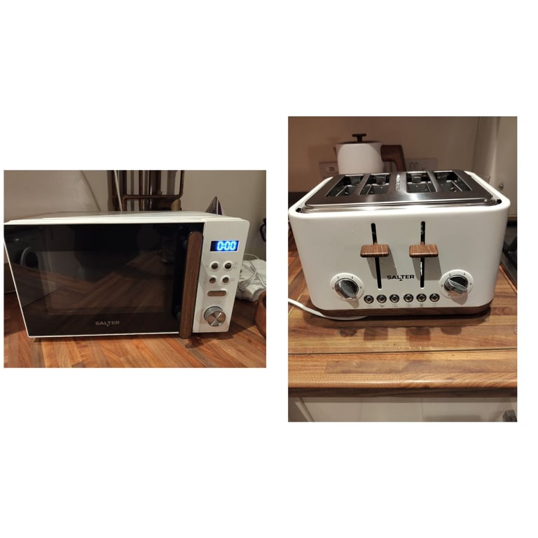image for Microwave and Toaster set