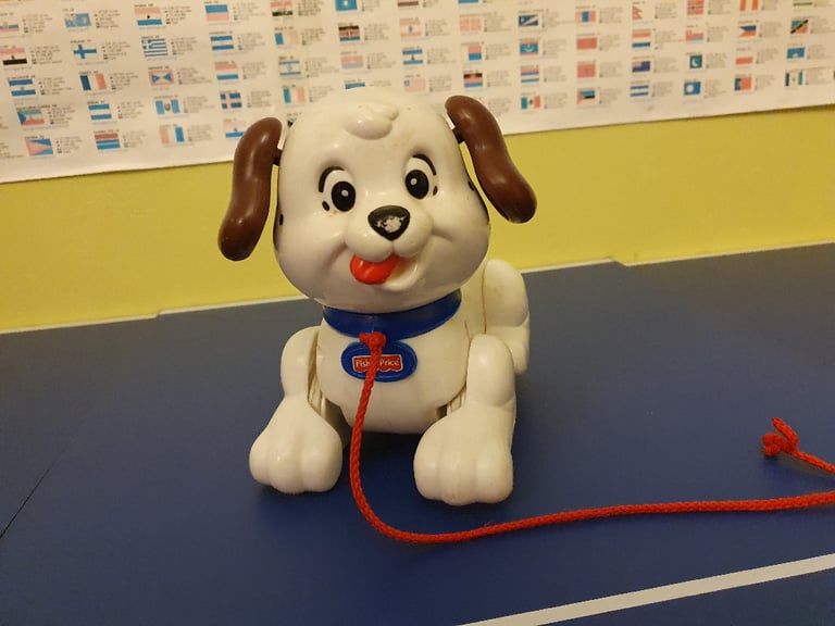 image for Fisher-Price pull along toy pull toy white