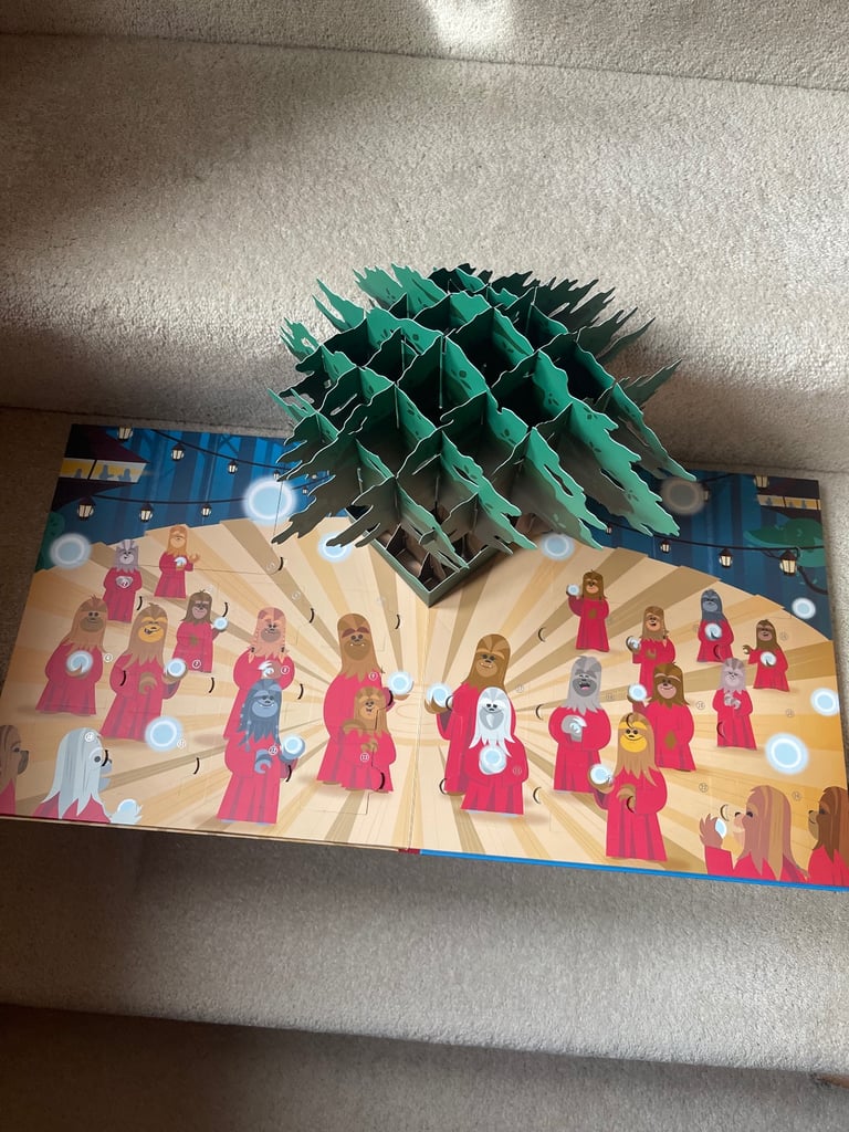 Star Wars Pop-up Book and Advent Calendar and pencil case. £10. Collect Chichester