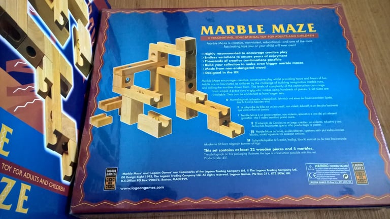 New Original Marble Maze Toy from Lagoon Games,