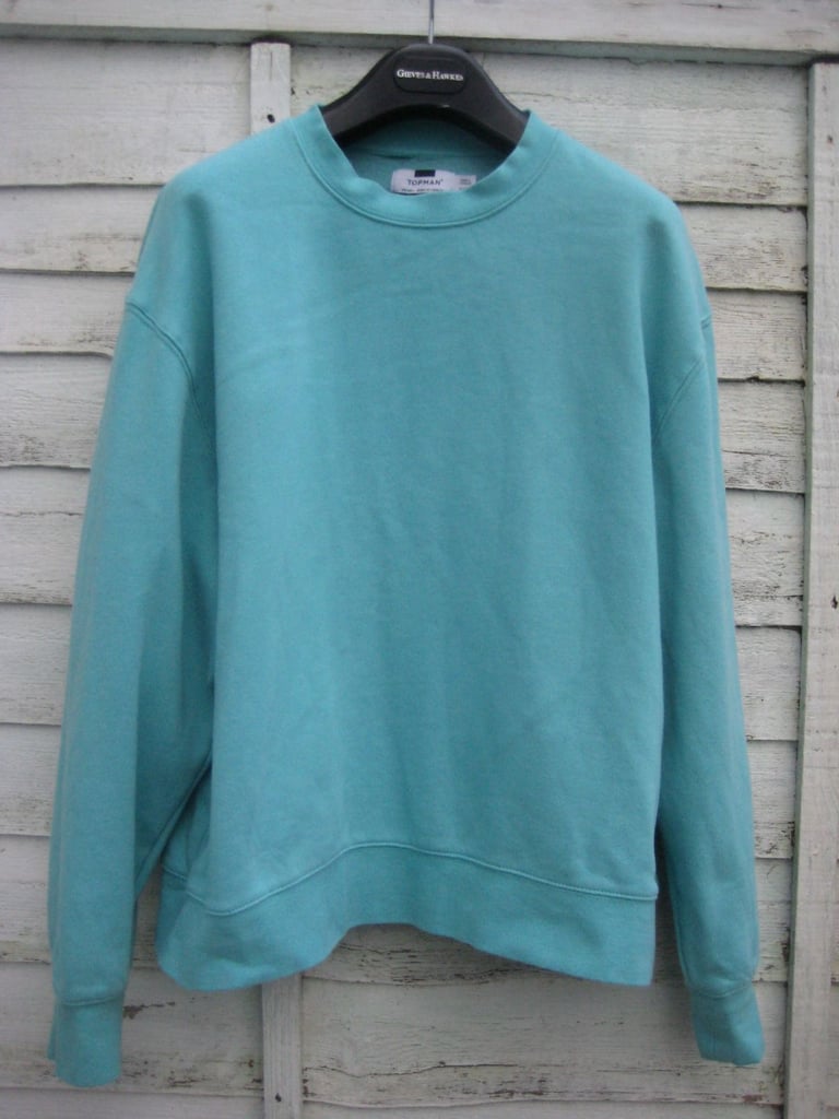 Orange and Turquoise Blue Large Topman Pullovers for £3.00 Each