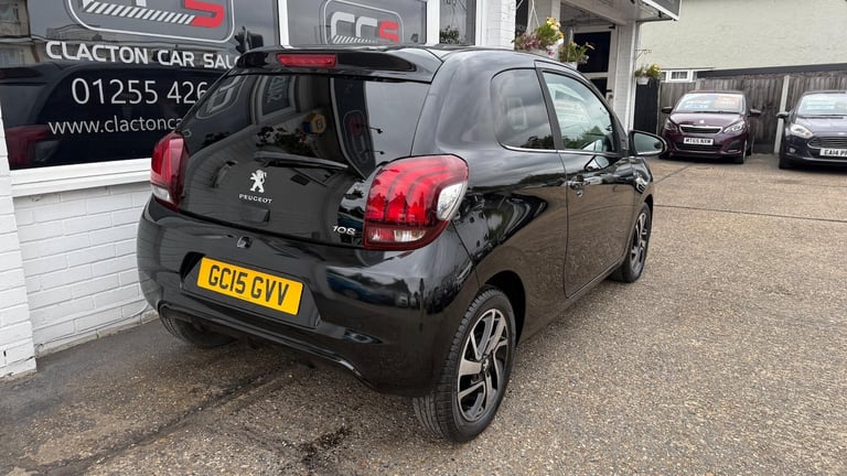 2015 Peugeot 108 1.2 PureTech Allure Euro 6 3dr HATCHBACK Petrol Manual
