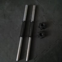 2 PAIRS OF DUMBBELL BARS