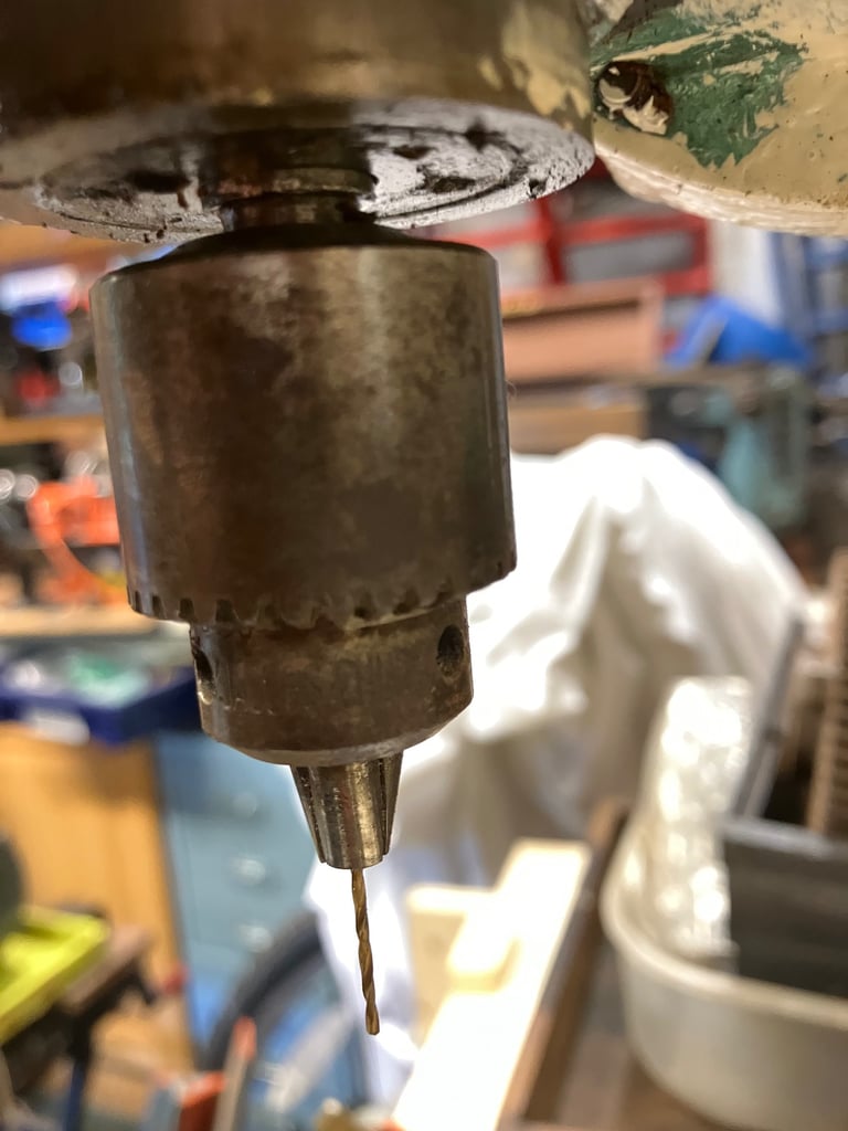 Jones & Shipman 8”, high speed  sensitive bench drill