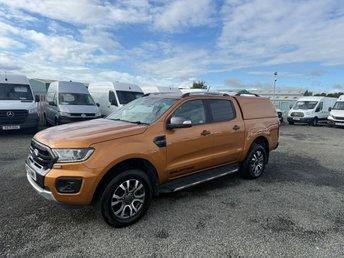 2022 ON 72 PLATE FORD RANGER WILDTRACK TDCI 4X4 DOUBLE CAB AUTO PICKUP ULEZ FREE