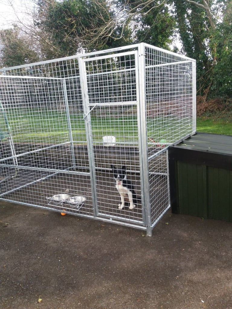 New galvanised dog cages pens enclosures  and kennels