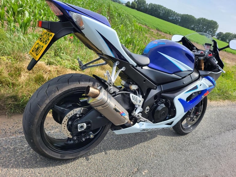 2006 06 SUZUKI GSXR 1000 K6 GSXR1000 SUPERBIKE CLASSIC SPORTS BLUE  WHITE