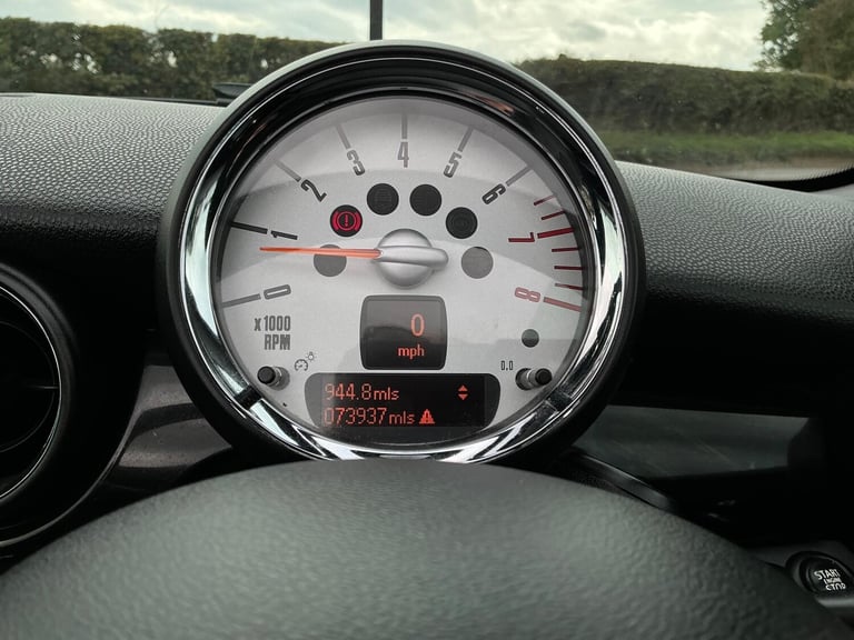 2012 MINI Convertible 1.6 One Euro 5 2dr CONVERTIBLE Petrol Manual