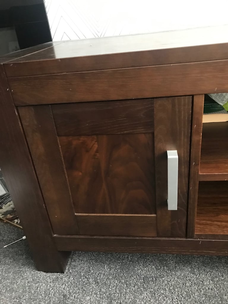 Bentley Tv Unit very good condition dark brown orange 