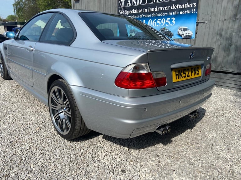 2002 BMW M3 3.2i SMG Euro 4 2dr COUPE Petrol Automatic