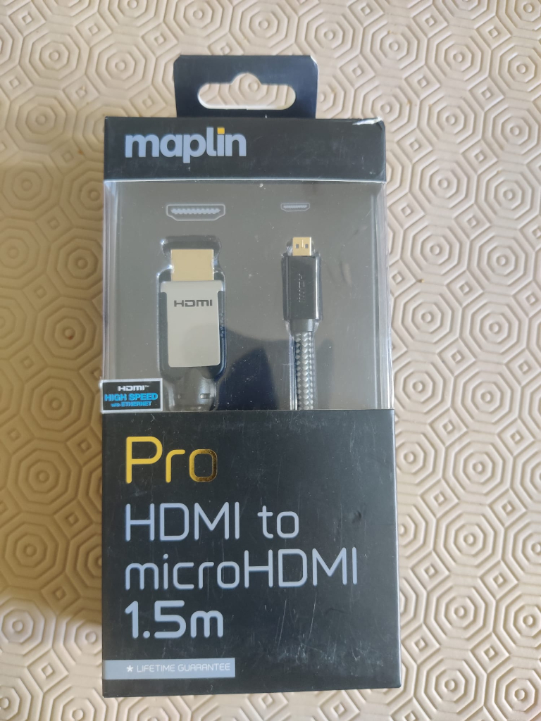 Pro HDMI to microHDMI 1.5m