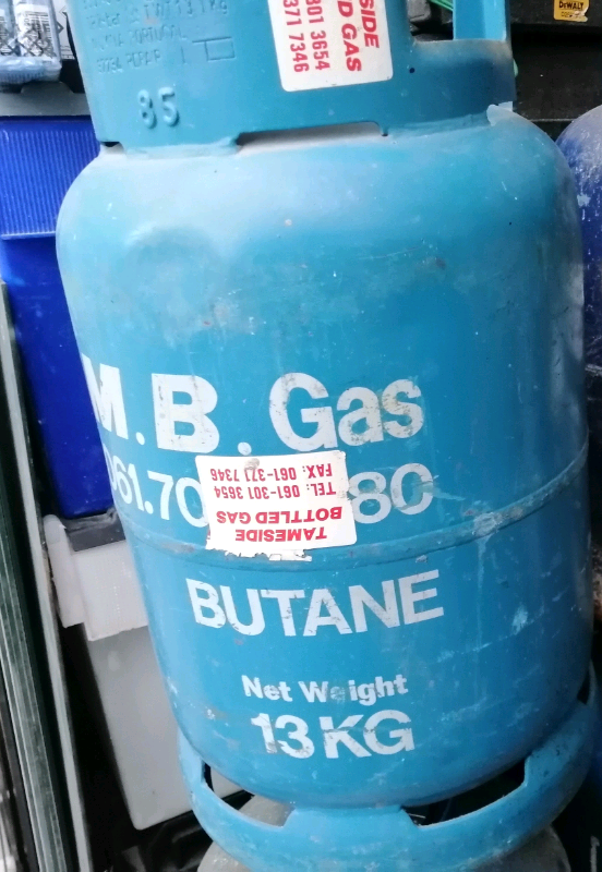 Gas bottle 13 / 15 kg 2 Available