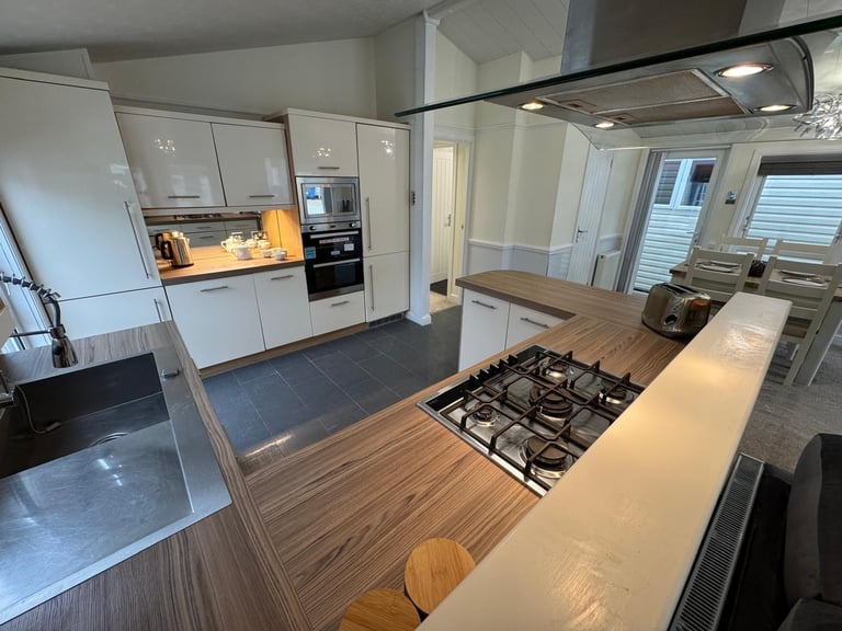 2 Bed Twin Lodge - DG, CH, Bath, Ensuite - Offsite Sale for Own Land, Self Build