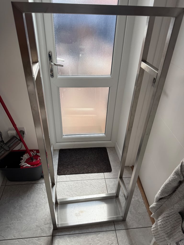 Metal Wood Kindling Log Store Holder Rack