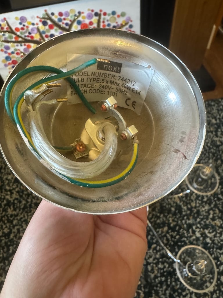Ceiling light fitting