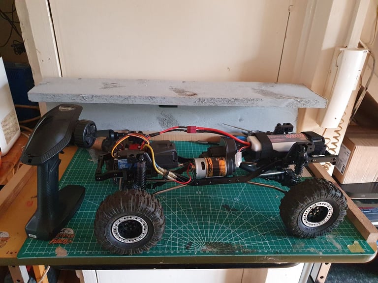 Rc car / crawler rtr chassis vgc 