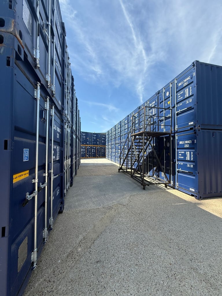 Flexible Storage - Container Self-Storage, secure lock ups in Chelmsford, Essex
