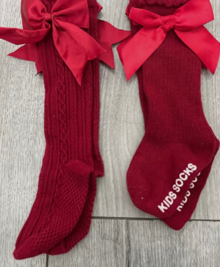 Girls school/christmas socks