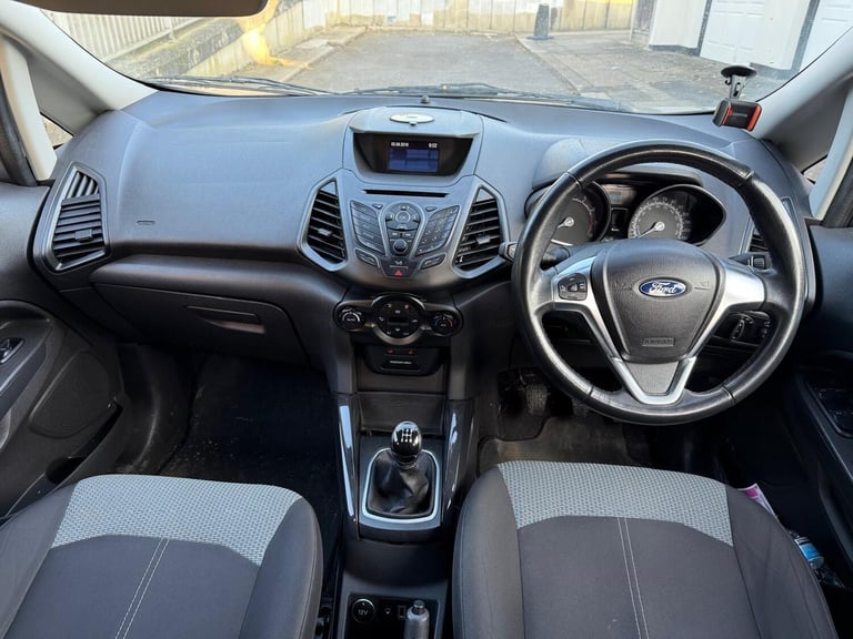2017 Ford Ecosport 1.0T EcoBoost Zetec 2WD Euro 6 (s/s) 5dr HATCHBACK Petrol Manual