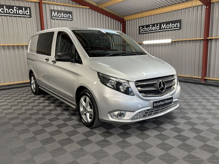 2019 Mercedes-Benz Vito 2.1 119 CDI BlueTEC Sport Crew Van Double Cab 5dr Diesel G-Tronic+ RWD L1...