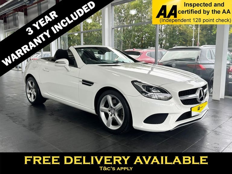 image for 2017 Mercedes-Benz SLC 2.1 SLC250d Sport Convertible 2dr Diesel G-Tronic Euro 6 (s/s) (204 ps) F/...