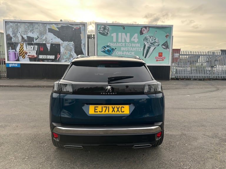 2022 Peugeot 3008 1.2 PureTech GT 5dr EAT8 HATCHBACK Petrol Automatic