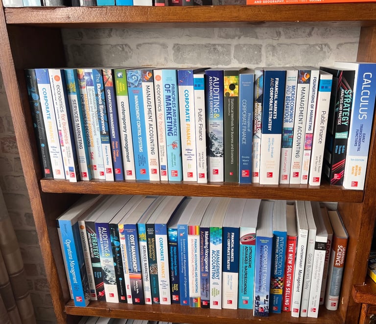 Finance, Economics, Accounting, Management, Business Books