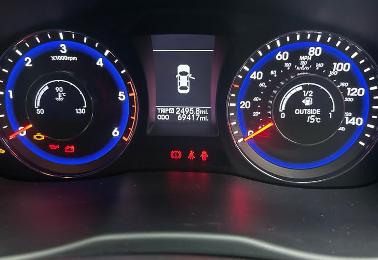 Hyundai, I40, 2014, road tax only £30 per year!