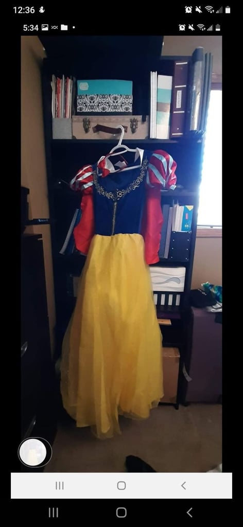 image for Adult Snow White Costume - size S