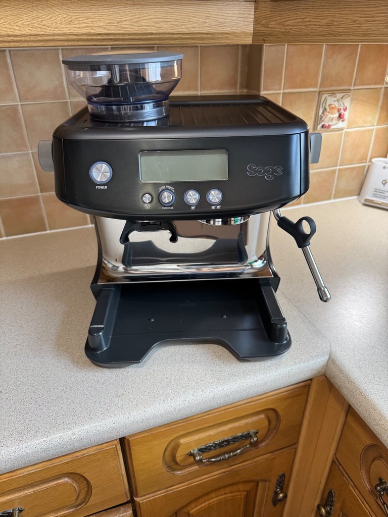 Sage The Barista Pro SES878BSS Coffee Espresso Machine Brushed Stainless Steel#