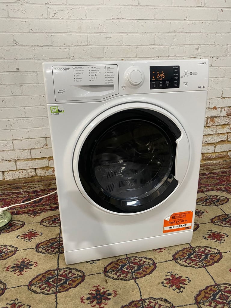 image for 🚚FREE DELIVERY Beautiful HotPoint Washer Dryer For Sale  Works Excellent 