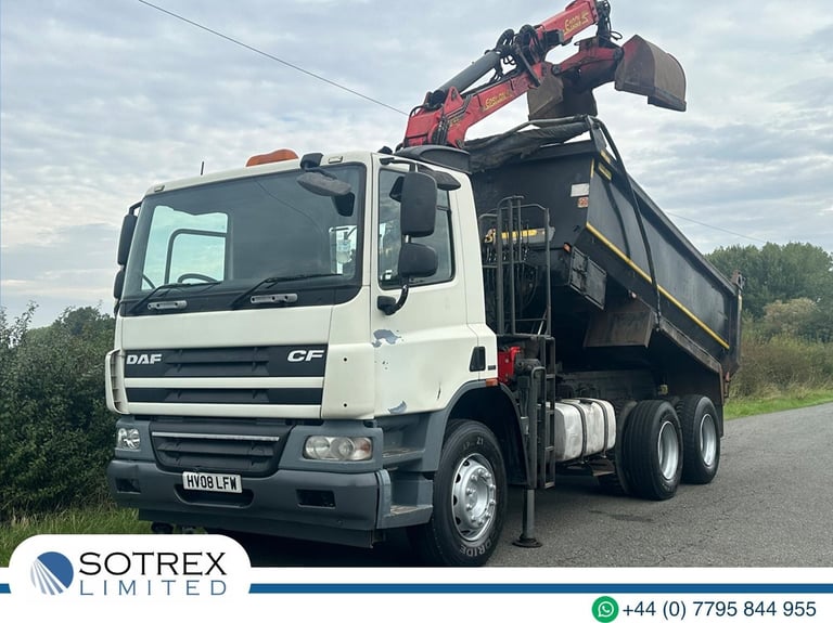 DAF TRUCKS CF75 310 6 X 4 Tipper Grab