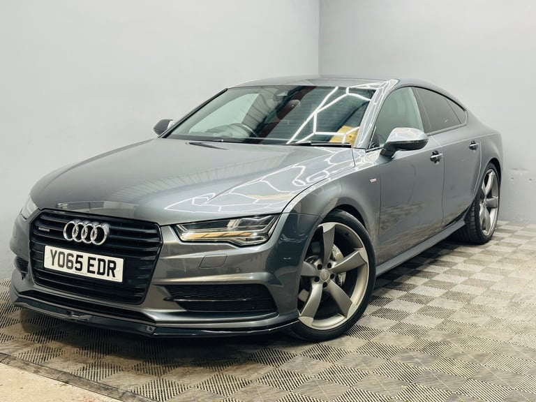 2015 Audi A7 3.0 TDI Quattro 272 Black Edition 5dr S Tronic HATCHBACK Diesel Automatic