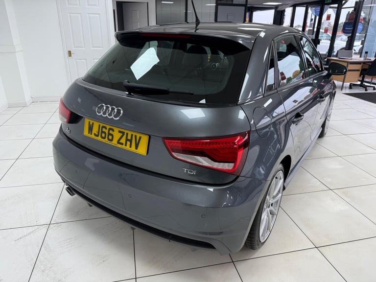2016 Audi A1 1.6 TDI S line Sportback Euro 6 (s/s) 5dr HATCHBACK Diesel Manual
