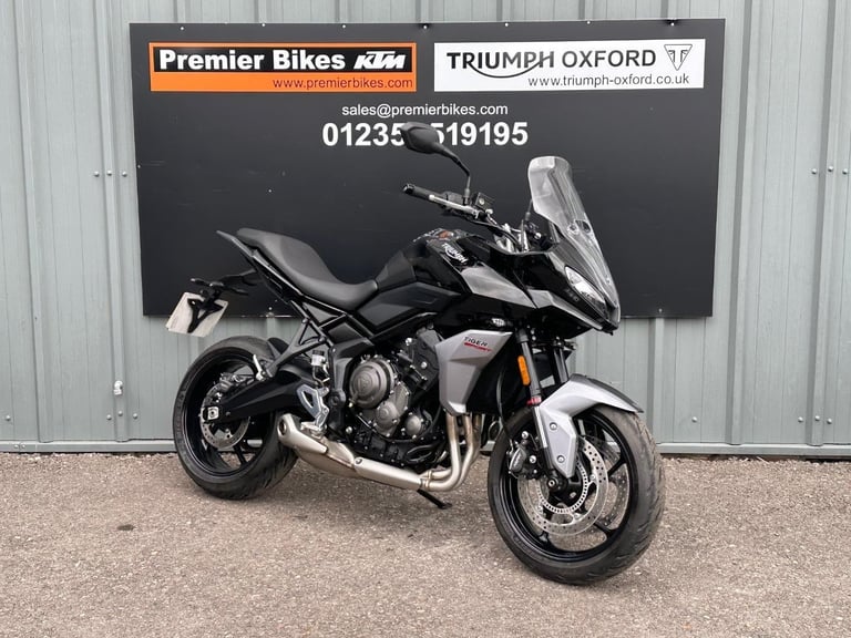 STUNNING LOW MILEAGE 2024/74 TRIUMPH TIGER 660 SPORT MOTORCYCLE 