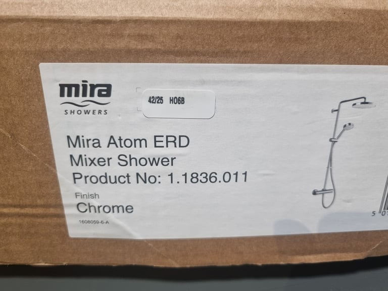*BRAND NEW* Mira atom ERD Mixer shower.