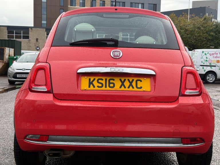 2016 Fiat 500 1.2 Lounge Euro 6 (s/s) 3dr HATCHBACK Petrol Manual