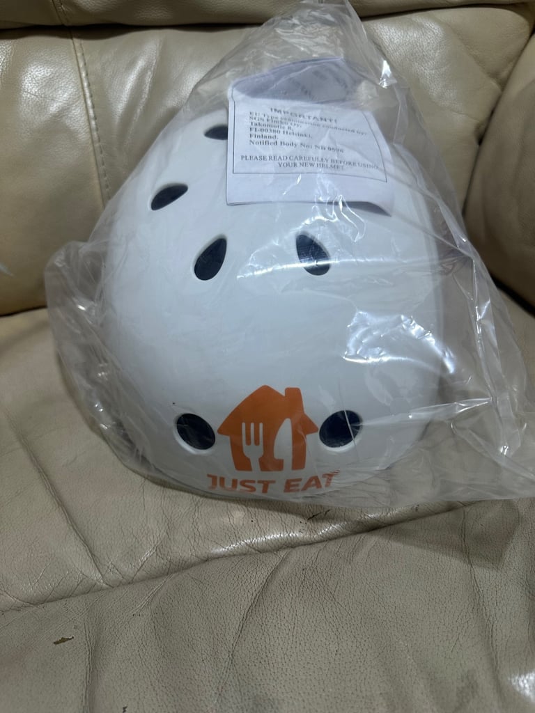 Just Eat bike crash Helmet 
