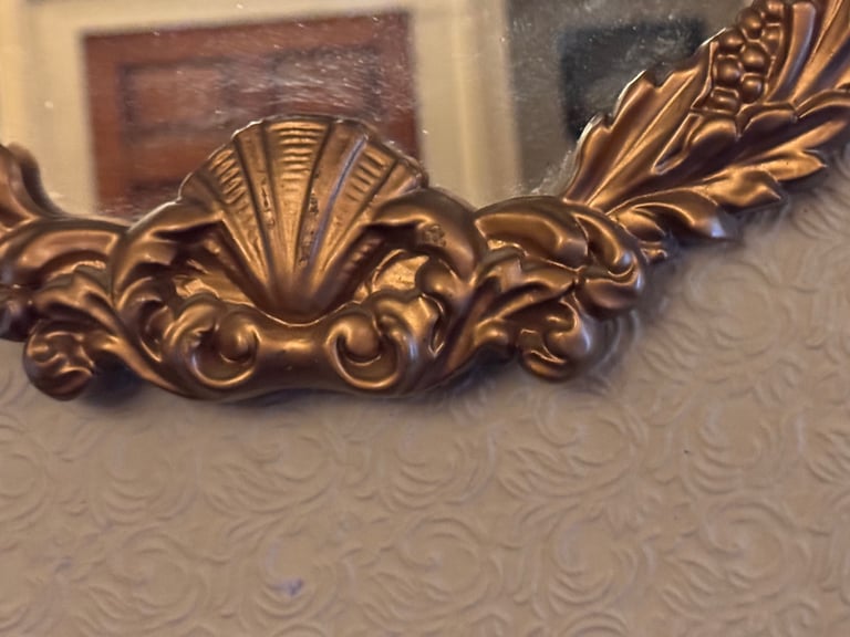 1950’s French style Gilt mirror