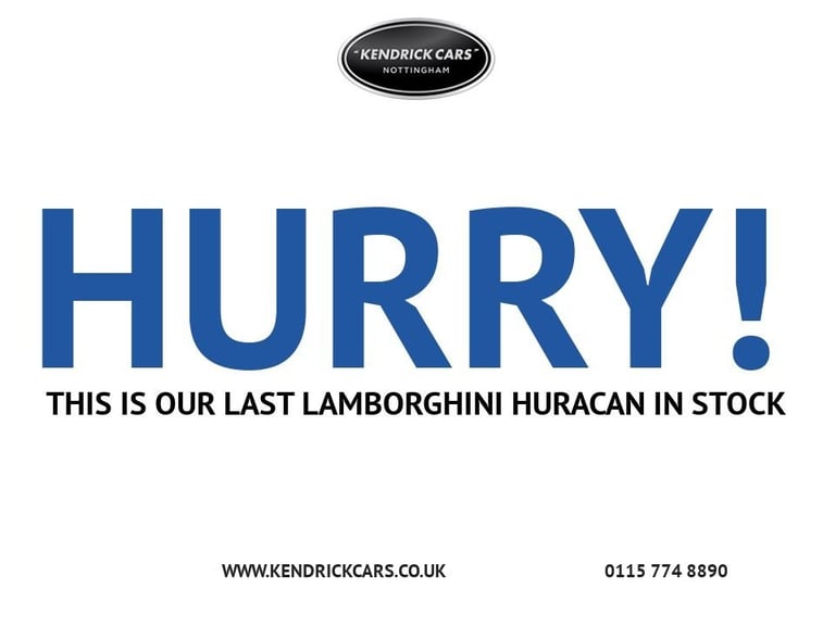 2015 64 LAMBORGHINI HURACAN HURACAN LP 610-4 S-A   62,000 MILES ,BLACK 