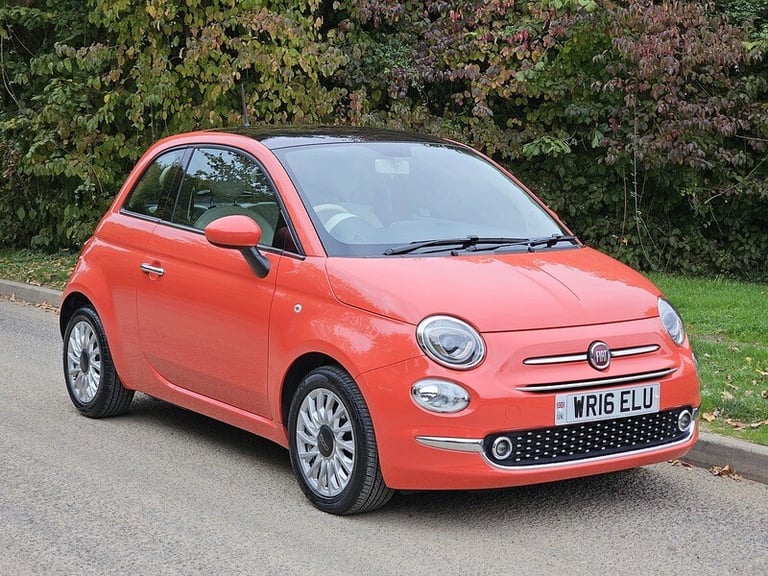 2016 Fiat 500 1.2 Lounge 3dr HATCHBACK PETROL Manual