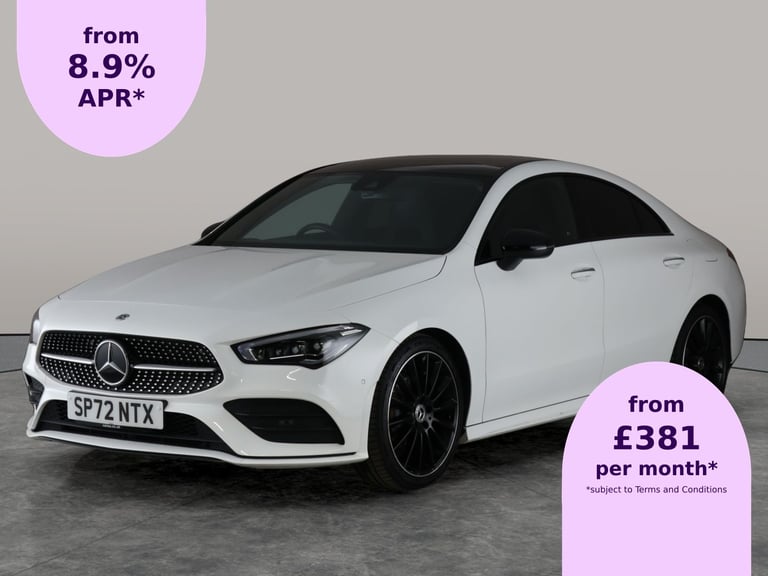 image for 2022 Mercedes-Benz CLA CLA 180 AMG Line Premium + Night Ed 4dr Tip Auto COUPE PETROL Automatic