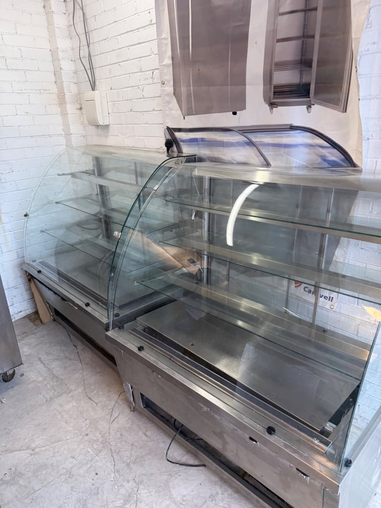 Cake fridge desert fridge display cafe shop restaurant takeaway 