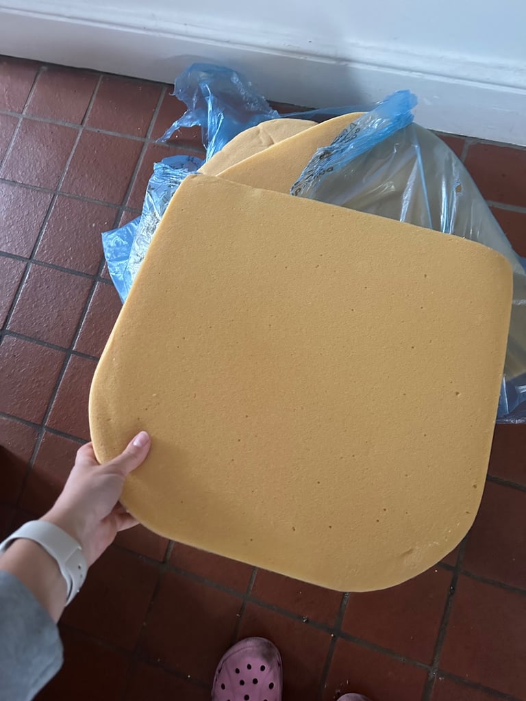 Seat foam cushions 