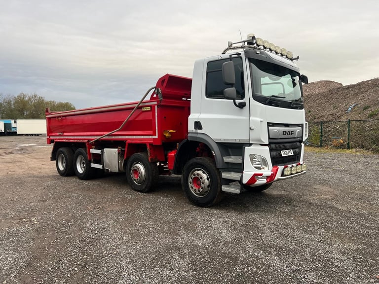 DAF TRUCKS CF 450 8X4 TIPPER ...WATCH THE VIDEO