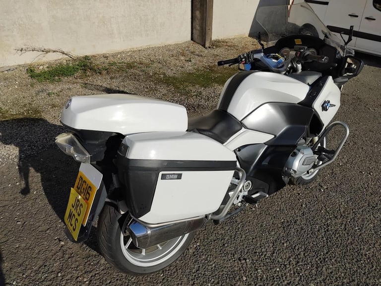 2016 16 BMW R1200RT LC EX POLICE WHITE R 1200 RT LIQUID COOLED INCLUDES VAT