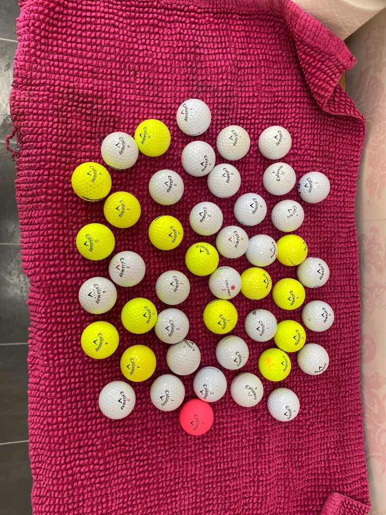 60 CALLAWAY GOLF BALL 