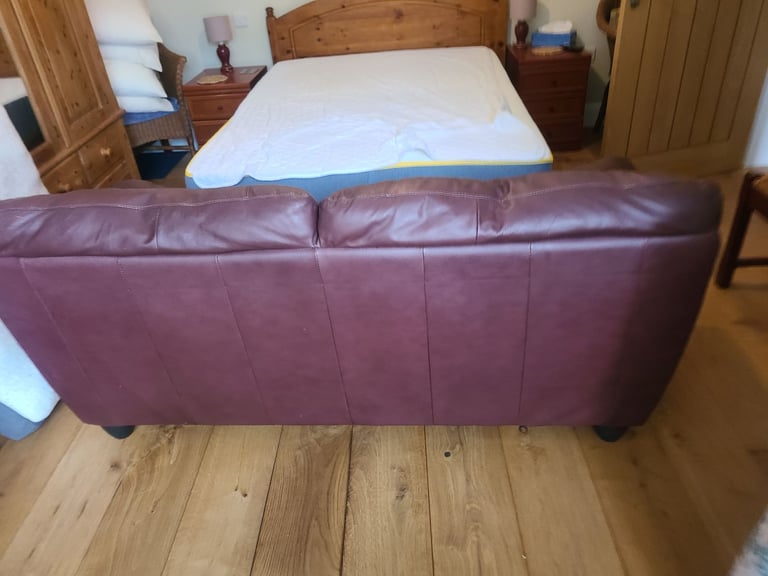 Leather sofas. 2 and 3 seat.