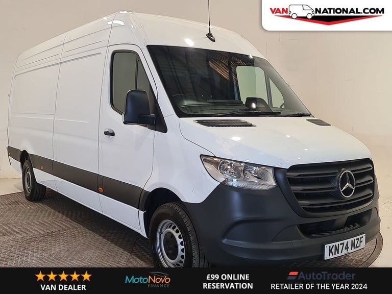 MERCEDES-BENZ SPRINTER 2.0 315 CDI PRO P/V L3 H2 RWD P/V 150 BHP LWB DIE