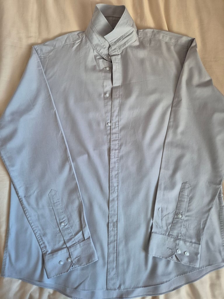 Mens Plain Grey Shirt 